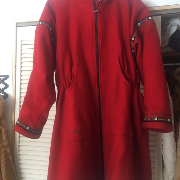 Wintergreen Northern Wear wool Parka Xl - Picture 3 of 8